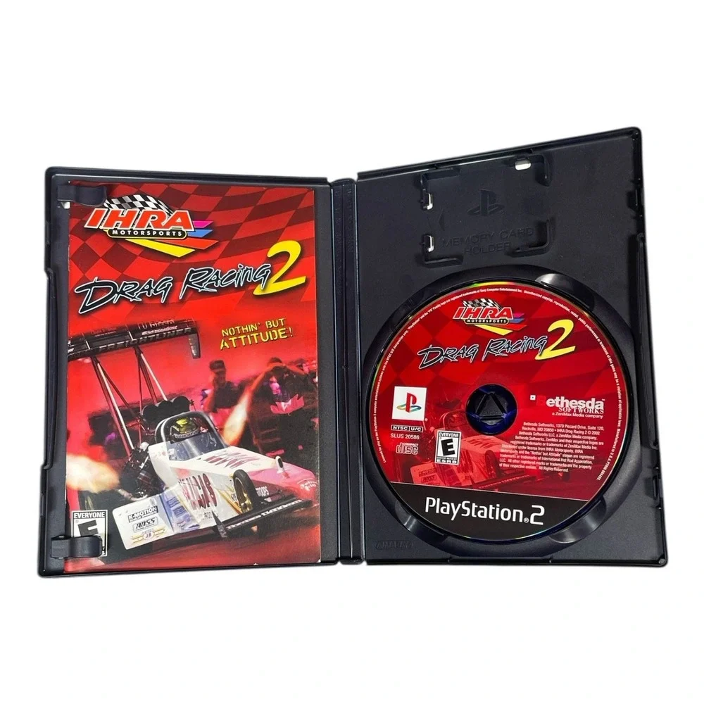 IHRA Motorsports Drag Racing 2 Sony PlayStation 2 Video Game